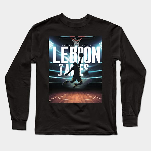 LeBron james Long Sleeve T-Shirt by TshirtMA